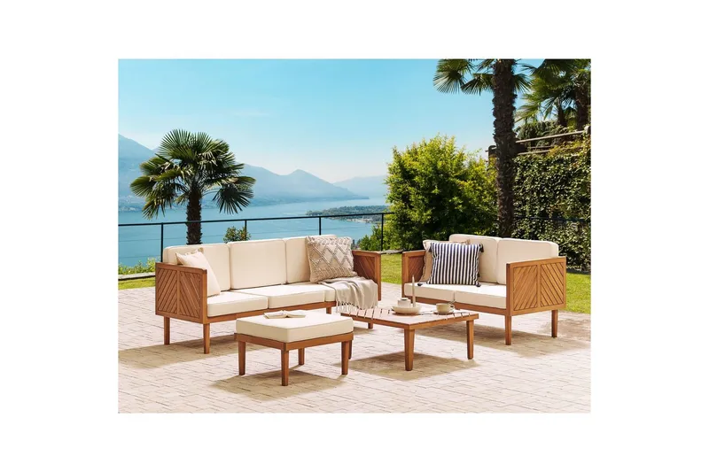 Loungegrupp med 2 sits soffa Baratti - Utemöbler & utemiljö - Utegrupp - Soffgrupp utomhus