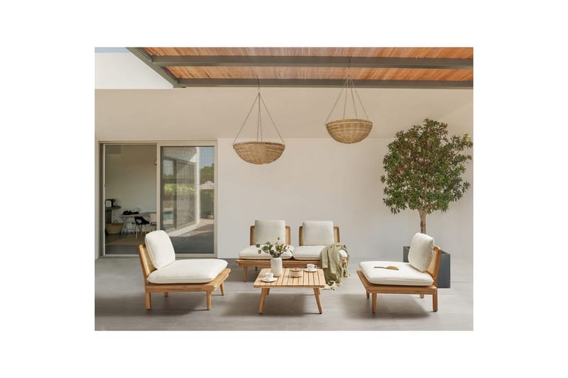 Loungegrupp med bord Accadia - Utemöbler & utemiljö - Utegrupp - Soffgrupp utomhus