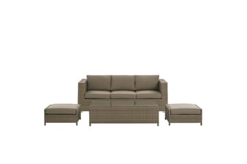 Loungegrupp med bord Belluno - Utemöbler & utemiljö - Utegrupp - Soffgrupp utomhus