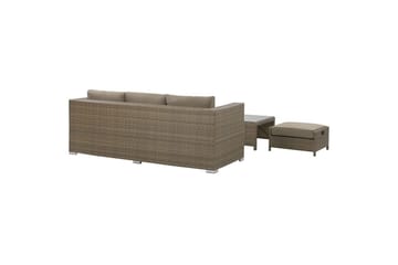 Loungegrupp med bord Belluno - Utemöbler & utemiljö - Utegrupp - Soffgrupp utomhus