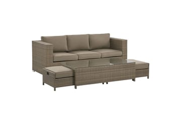 Loungegrupp med bord Belluno - Utemöbler & utemiljö - Utegrupp - Soffgrupp utomhus