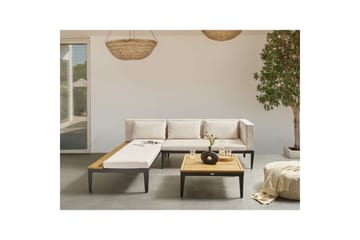 Loungegrupp med bord Bracciano 3-Sits - 3-Sits - Utemöbler & utemiljö - Utegrupp - Soffgrupp utomhus