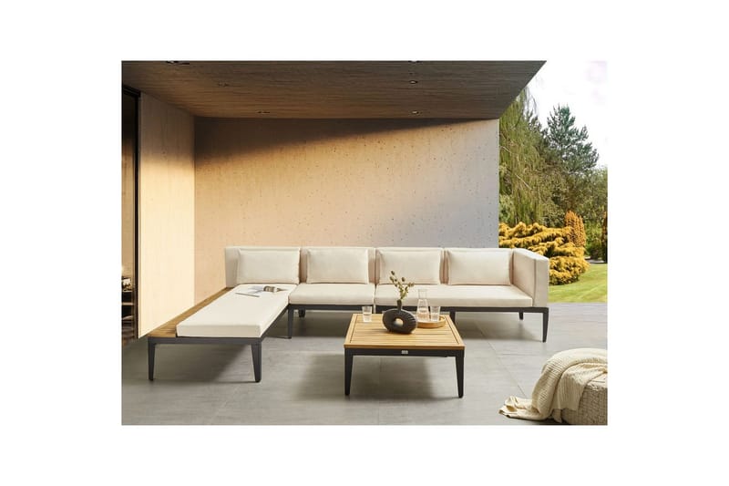 Loungegrupp med bord Bracciano 4-Sits - 4-Sits - Utemöbler & utemiljö - Utegrupp - Soffgrupp utomhus