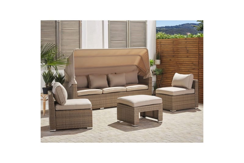 Loungegrupp med bord Coccolia - Utemöbler & utemiljö - Utegrupp - Soffgrupp utomhus