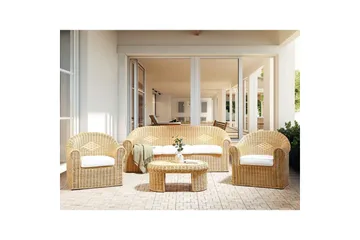 Loungegrupp med bord Livadeia - Utemöbler & utemiljö - Utegrupp - Soffgrupp utomhus