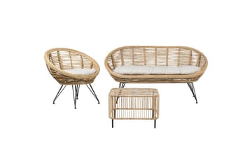 Loungegrupp med bord Maratea/Cesenatico 3-Sits - 3-Sits - Utemöbler & utemiljö - Utegrupp - Soffgrupp utomhus