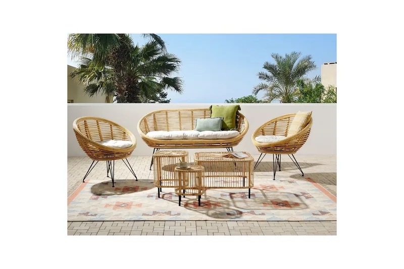 Loungegrupp med bord Maratea/Cesenatico 4-Sits - 4-Sits - Utemöbler & utemiljö - Utegrupp - Soffgrupp utomhus