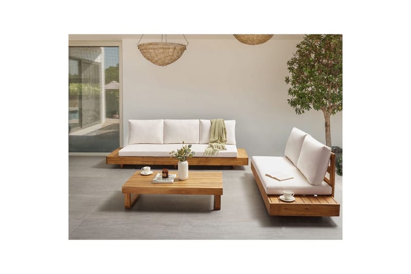 Loungegrupp med bord Marettimo - Utemöbler & utemiljö - Utegrupp - Soffgrupp utomhus