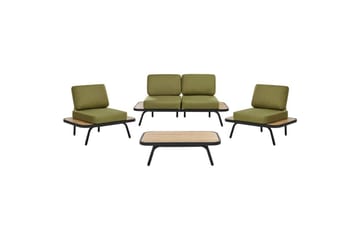 Loungegrupp med bord Minozzo - Utemöbler & utemiljö - Utegrupp - Soffgrupp utomhus