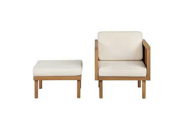 Loungegrupp med fotpall Baratti - Utemöbler & utemiljö - Utegrupp - Soffgrupp utomhus