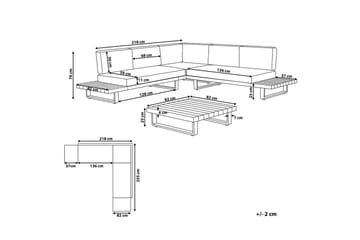 Loungegrupp Mykonos - Utemöbler & utemiljö - Utegrupp - Soffgrupp utomhus