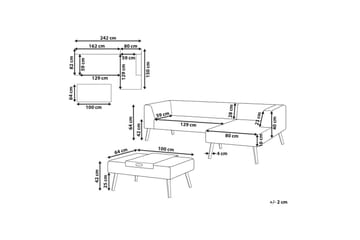 Loungegrupp Sorrivoli - Utemöbler & utemiljö - Utegrupp - Soffgrupp utomhus