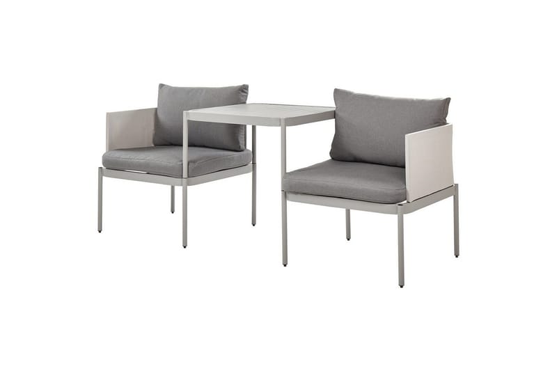 Loungegrupp Terracina Grå - Grå - Utemöbler & utemiljö - Utegrupp - Cafegrupp & cafeset