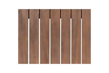 Loungegrupp Timor Mörk trä/beige/grå, Ja, Vänstervänd - Mörk trä/beige/grå, Ja, Vänstervänd - Utemöbler & utemiljö - Utegrupp - Soffgrupp utomhus