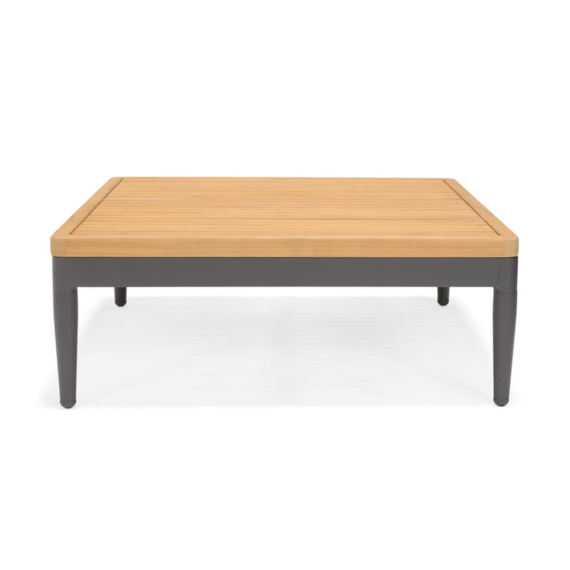 Loungegrupp Utomhus TOPAZ vänster/höger 6-sitssoffa + soffbord 73 cm - magnesiumgrå - Utemöbler & utemiljö - Utegrupp - Soffgrupp utomhus