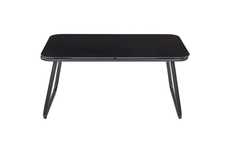 Loungegrupp Pomonte Svart/Grå - Svart/Grå - Utemöbler & utemiljö - Utegrupp - Soffgrupp utomhus