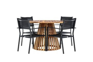 Lumpur Matgrupp Utomhus + Copacabana 4 Utestolar - Natur - Utemöbler & utemiljö - Utegrupp - Matgrupp utomhus