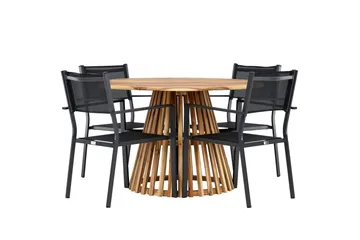 Lumpur Matgrupp Utomhus + Copacabana 4 Utestolar - Natur - Utemöbler & utemiljö - Utegrupp - Matgrupp utomhus