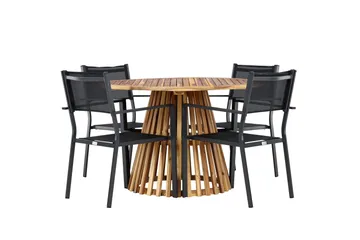 Lumpur Matgrupp Utomhus + Copacabana 4 Utestolar - Natur - Utemöbler & utemiljö - Utegrupp - Matgrupp utomhus