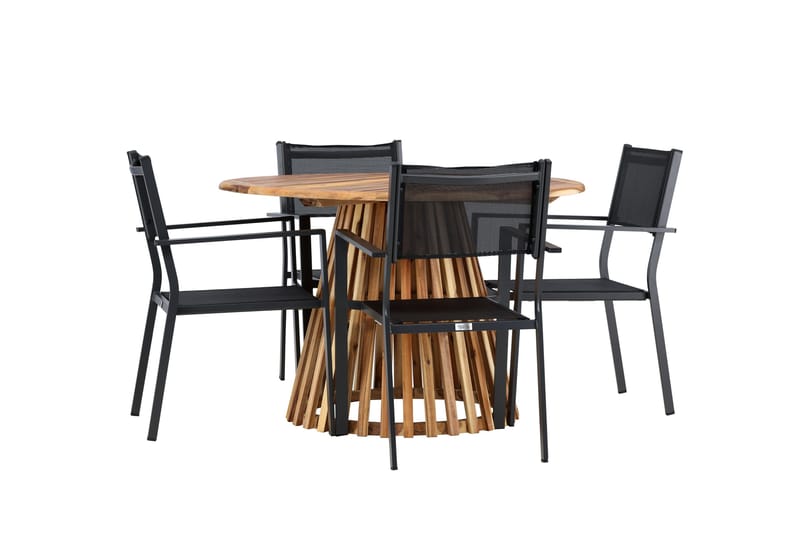 Lumpur Matgrupp Utomhus + Copacabana 4 Utestolar - Natur - Utemöbler & utemiljö - Utegrupp - Matgrupp utomhus