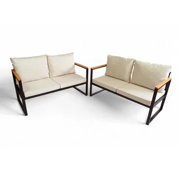 Luvin 4-sits Soffgrupp Utomhus - Beige - Utemöbler & utemiljö - Utegrupp - Soffgrupp utomhus