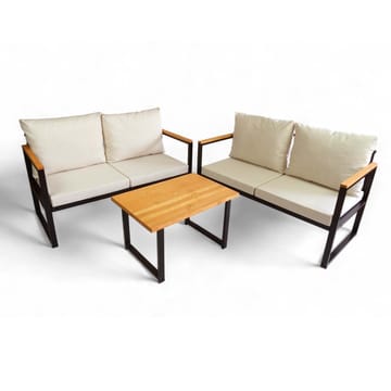 Luvin 4-sits Soffgrupp Utomhus - Beige - Utemöbler & utemiljö - Utegrupp - Soffgrupp utomhus