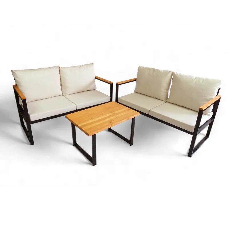 Luvin 4-sits Soffgrupp Utomhus, Beige