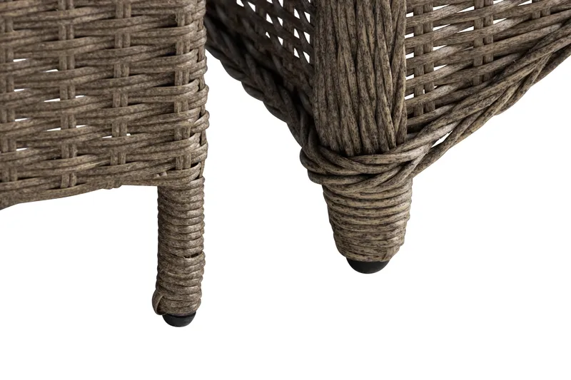 Marcus Caféset med 2 Light Fåtöljer m Dyna - Grå - Utemöbler & utemiljö - Utegrupp - Cafegrupp & cafeset