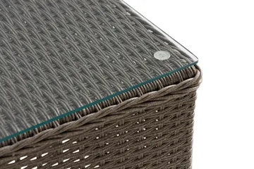 Marcus Caféset med 2 Light Fåtöljer m Dyna - Grå - Utemöbler & utemiljö - Utegrupp - Cafegrupp & cafeset