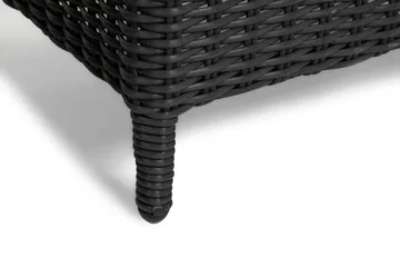 Marcus Caféset med 2 Light Fåtöljer m Dyna - Svart - Utemöbler & utemiljö - Utegrupp - Cafegrupp & cafeset