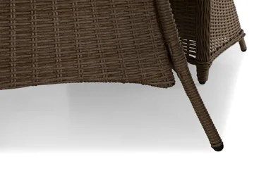 Marcus Matgrupp 140 Rund + 4 Fåtöljer m Dyna - Natur - Utemöbler & utemiljö - Utegrupp - Matgrupp utomhus