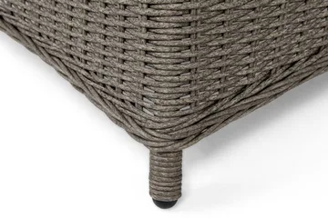 Marcus Matgrupp 140 Rund + 6 Fåtöljer m Dyna - Grå - Utemöbler & utemiljö - Utegrupp - Matgrupp utomhus