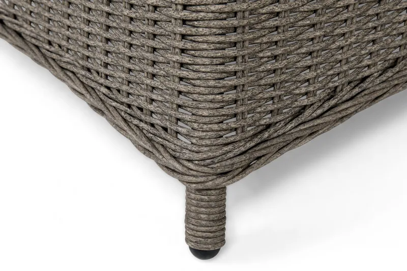 Marcus Matgrupp 140 Rund + 6 Fåtöljer m Dyna - Grå - Utemöbler & utemiljö - Utegrupp - Matgrupp utomhus