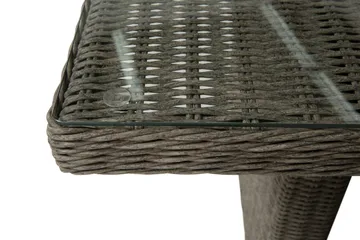 Marcus Matgrupp 200 + 4 Fåtöljer m Dyna - Grå - Utemöbler & utemiljö - Utegrupp - Matgrupp utomhus