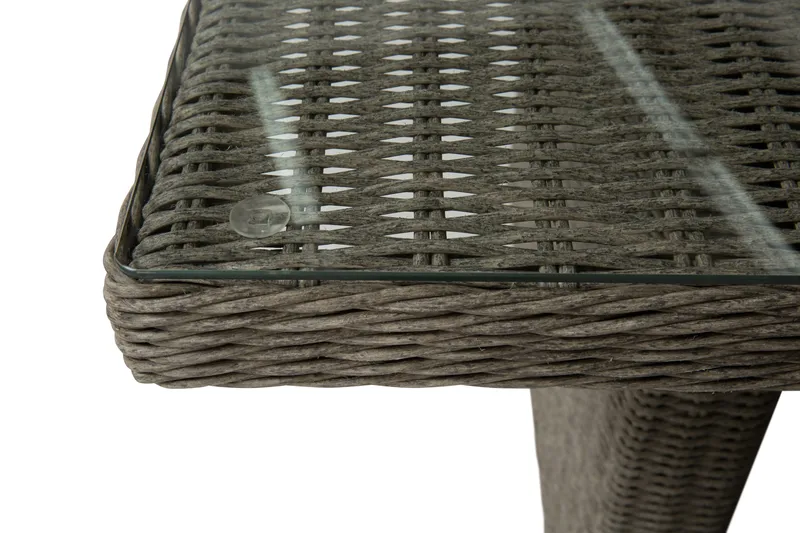 Marcus Matgrupp 200 + 4 Fåtöljer m Dyna - Grå - Utemöbler & utemiljö - Utegrupp - Matgrupp utomhus