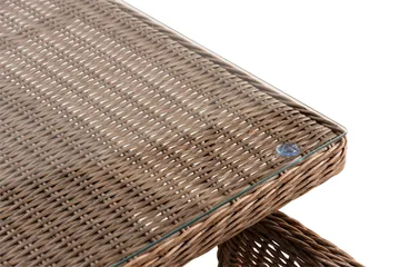 Marcus Matgrupp 200 + 4 Light Fåtöljer m Dyna - Natur - Utemöbler & utemiljö - Utegrupp - Matgrupp utomhus