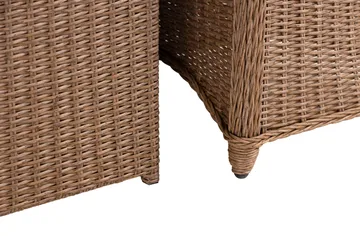 Marcus Matgrupp 200 + 4 Light Fåtöljer m Dyna - Natur - Utemöbler & utemiljö - Utegrupp - Matgrupp utomhus