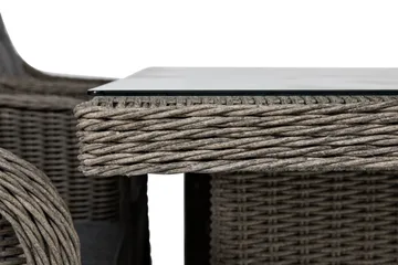 Marcus Matgrupp 200 + 6 Fåtöljer m Dyna - Grå - Utemöbler & utemiljö - Utegrupp - Matgrupp utomhus