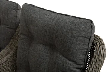 Marcus Matgrupp 200 + 6 Fåtöljer m Dyna - Grå - Utemöbler & utemiljö - Utegrupp - Matgrupp utomhus