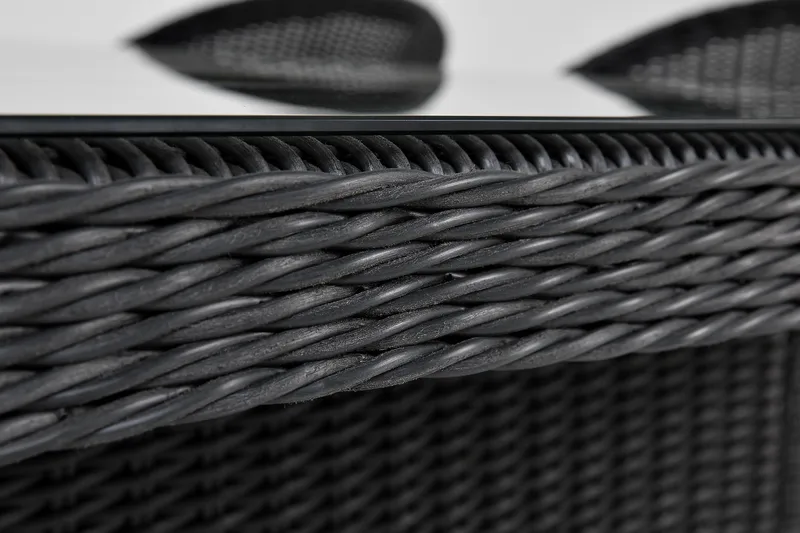 Marcus Matgrupp Utomhus 200 + 4 Light Fåtöljer m Dyna - Svart - Utemöbler & utemiljö - Utegrupp - Matgrupp utomhus