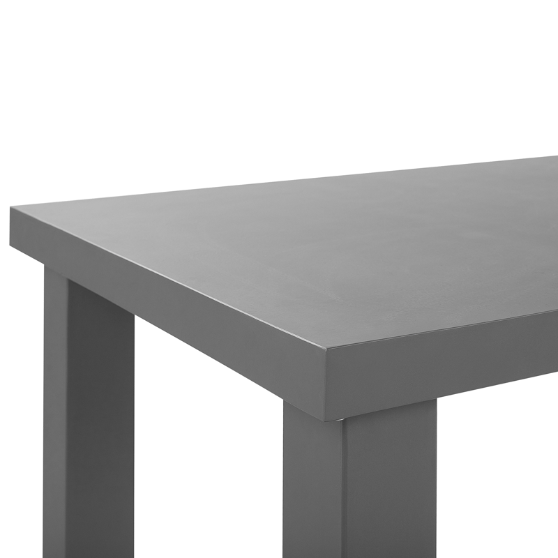 Matgrupp 6-sits med bänkar Taranto - Grå - Utemöbler & utemiljö - Utegrupp - Matgrupp utomhus