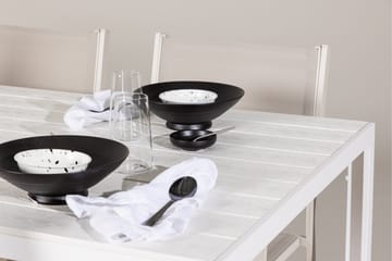 Break Matgrupp Utomhus 205 cm + 6 st Copacabana Matstolar Beige/Vit - Utemöbler & utemiljö - Utegrupp - Matgrupp utomhus