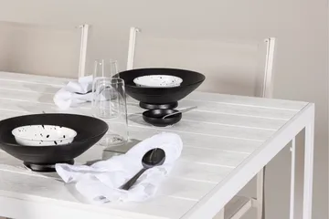 Break Matgrupp Utomhus 205 cm + 6 st Copacabana Matstolar Beige/Vit - Utemöbler & utemiljö - Utegrupp - Matgrupp utomhus