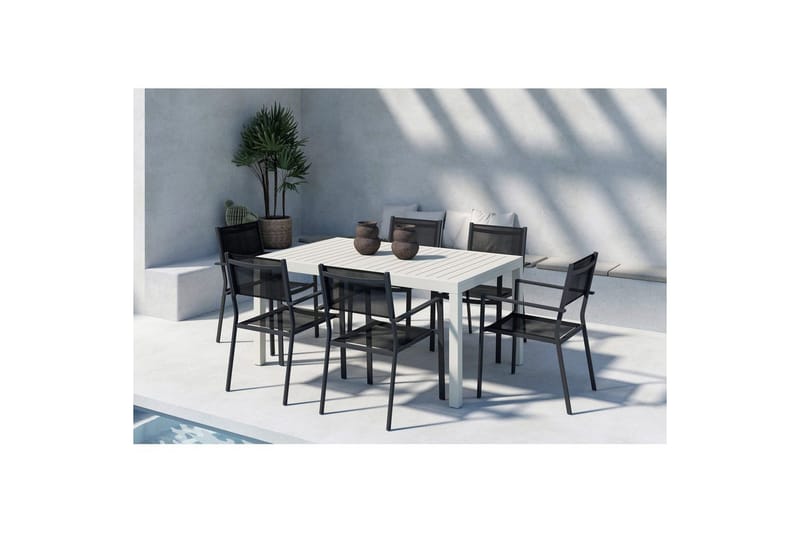 Matgrupp Capo, Copacabana - Beige - Utemöbler & utemiljö - Utegrupp - Matgrupp utomhus