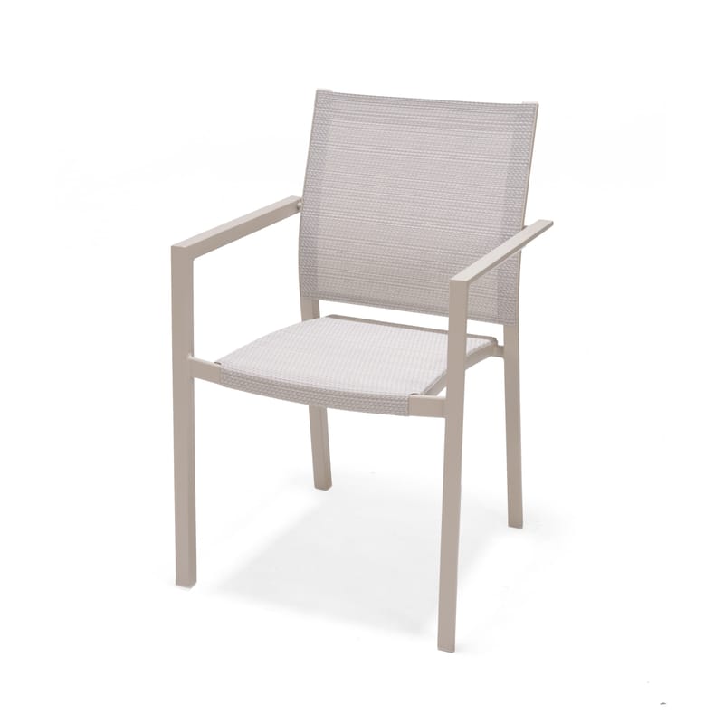 Matgrupp för utomhusbruk Urbanite 160 cm 4 karmstolar - grå - Utemöbler & utemiljö - Utegrupp - Matgrupp utomhus