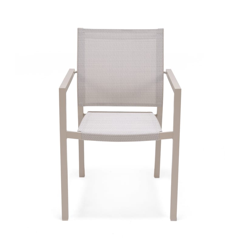 Matgrupp för utomhusbruk Urbanite 160 cm 4 karmstolar - grå - Utemöbler & utemiljö - Utegrupp - Matgrupp utomhus