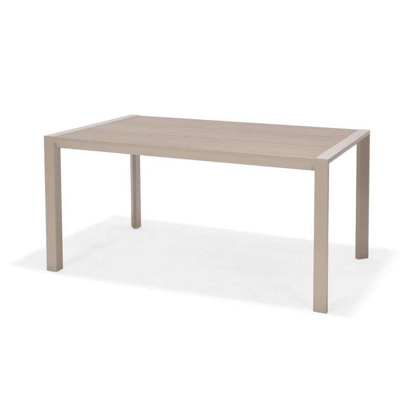 Matgrupp för utomhusbruk Urbanite 160 cm 4 karmstolar - grå - Utemöbler & utemiljö - Utegrupp - Matgrupp utomhus