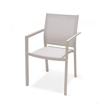 Matgrupp för utomhusbruk Urbanite 160 cm 6 karmstolar - grå - Utemöbler & utemiljö - Utegrupp - Matgrupp utomhus