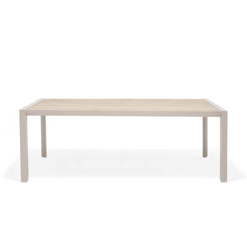 Matgrupp för utomhusbruk Urbanite 205 cm 6 karmstolar - grå - Utemöbler & utemiljö - Utegrupp - Matgrupp utomhus