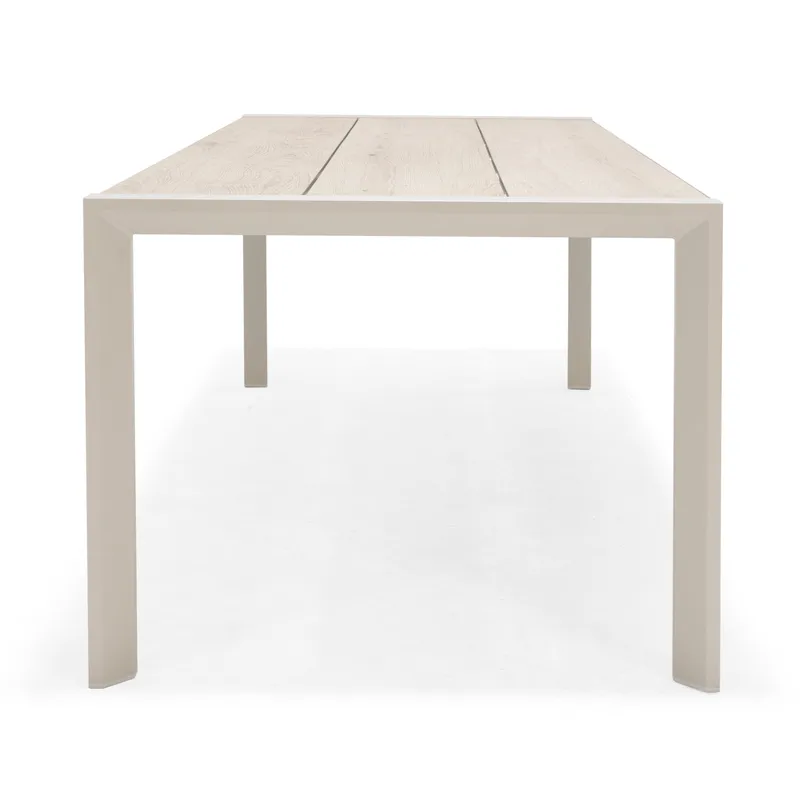 Matgrupp för utomhusbruk Urbanite 205 cm 8 karmstolar - grå - Utemöbler & utemiljö - Utegrupp - Matgrupp utomhus